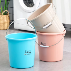 9Pcs Portable Plastic Bucket