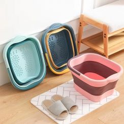 54Pcs Collapsible Household Plastic Water Basin