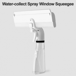 15 Pks Spray Window Cleaner Squeegee with Dirty Water Absorption Tank